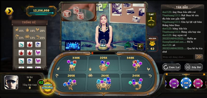 Game bầu cua trực tuyến trên B52 Club