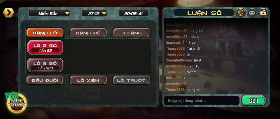 Chơi Lô đề online trên B52 Club